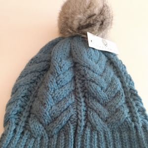 Vince Camuto Hat Slate Blue